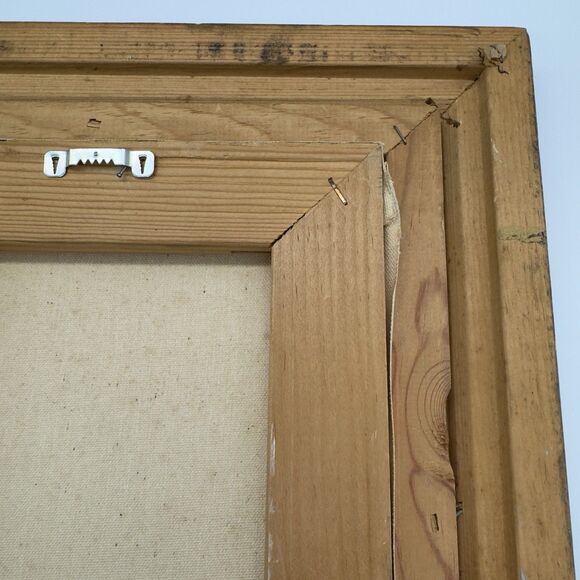 Original Lighthouse Coastal Oil Painting Framed Original Signed Adamson Nautical - Picture 9 of 16